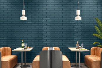 Плитка Decocer Monte Blue 10x40 м2