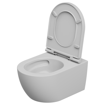 Чаша подвесного унитаза GSG Ceramic Design Like White/White Matt LKWCSOECBI000/001