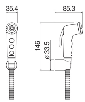 Гигиенический душ Nobili AD146/52CR