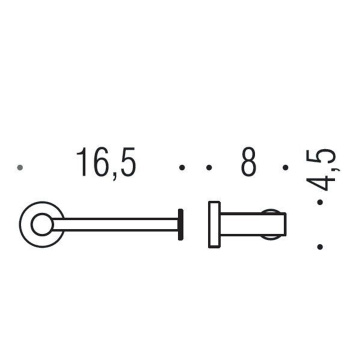 Держатель для туалетной бумаги Colombo Plus PVD нержавеющая сталь W4908.HPS1
