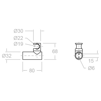 Держатель лейки Ramonsoler настенный латунь чёрный 372602NM
