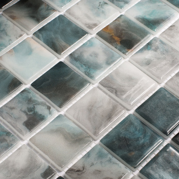 Мозаика на сетке Vidrepur Nature Air Force №5606 38x38 м2