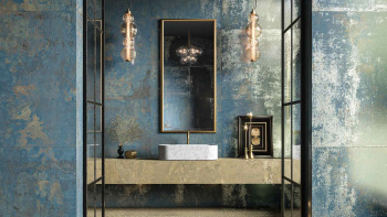 Керамогранит Aparici Illusion Turquoise Lappato 49.75x99.55 см 4-140-4