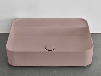 Раковина накладная/подвесная Cielo Shui Comfort SHCOLARSF CP 60 см розовый