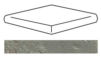Ступени Ступень угловая D'Anticatto Muschio 33*33,4