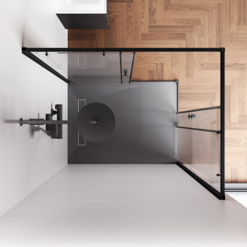 Душевое ограждение AM.PM X-Joy 120x90 W94G-403-120290-BT1K