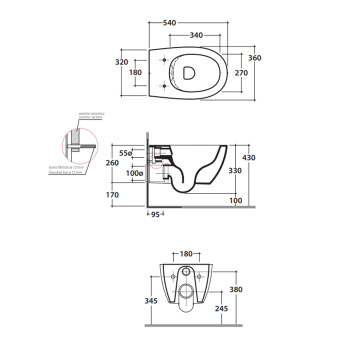Мультип Globo Anita MDS03KBI (MDS03.BI+MDR20BI) белый глянец