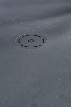 Душевой поддон 100х80 Jacob Delafon Singulier E67011-NAD, серый сланец