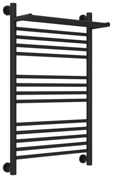 Полотенцесушитель водяной Сунержа Богема с полкой+ 800х500 31-0223-8050 матовый черный