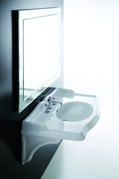 Кронштейн для раковины Simas Arcade MNSLENbi керамический белый