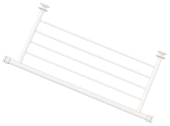 Полка для полотенец Сунержа 30-2012-4470 белая