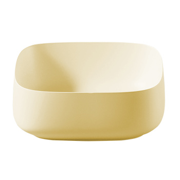 Artceram COGNAC Раковина 46x41 см, без отв., настольная Quadro, цвет: giallo zinco COL007 12 00