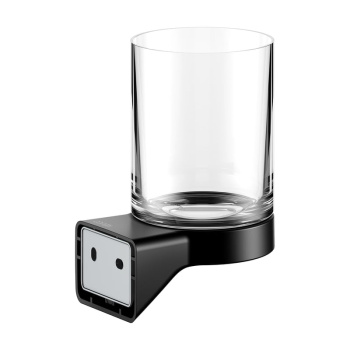 Стакан Keuco Aveno 14650379000 черный матовый