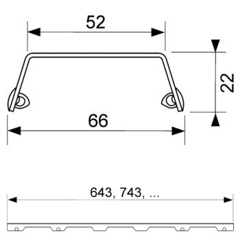 TECE Решетка  &amp;quot;steel II&amp;quot;, 1200 мм, нерж. сталь., матовая