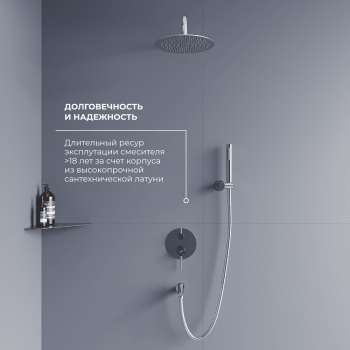 Душевая система скрытого монтажа RGW Shower Panels SP-52 21140852-00