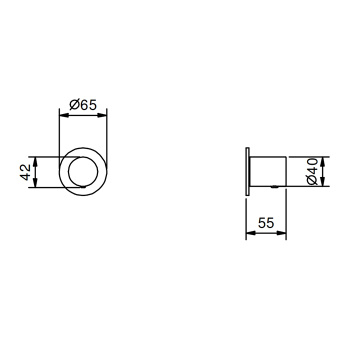 Запорный вентильь Fantini Nostromo хром 87 02 G591B