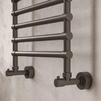 Полотенцесушитель водяной Margaroli Sole 464TS4714NN 139X52.5 никель