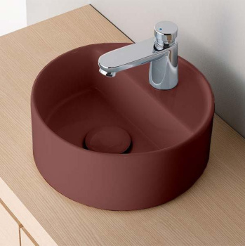 Раковина накладная Cielo Les Petites LPLATSF CO 28 см красный