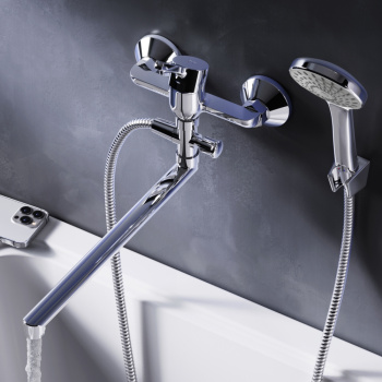 Смеситель для ванны и душа AM.PM X-Joy S F85B90100