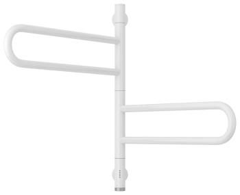 Полотенцесушитель электрический Сунержа Парео 4.0-2С 567х535 12-0823-0567 белый (ral-9003)
