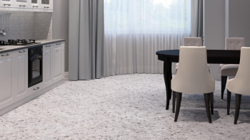 Керамогранит Kerranova Terrazzo Light Grey Matt. 60x60 см K-331/MR/600x600