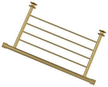 Полка для полотенец Сунержа 051-2012-4370 латунь