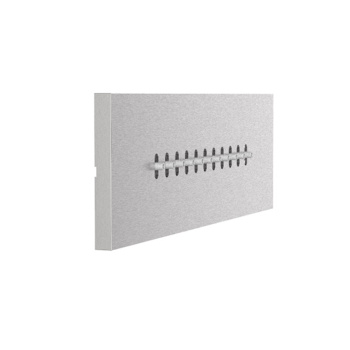 Almar Wave Излив из стены, движущийся, 25х8см, цвет: полированная сталь E044245.MS