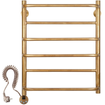 Полотенцесушитель электрический Secado Верона 1 4603777464165 70х53 правый бронза