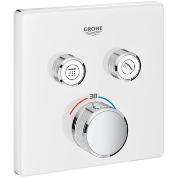 Термостат Grohe Grohtherm SmartControl 29156LS0 для ванны с душем белая луна