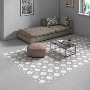 Керамогранит Motto Levels Blanc Decor 1021 20x20 см N100079