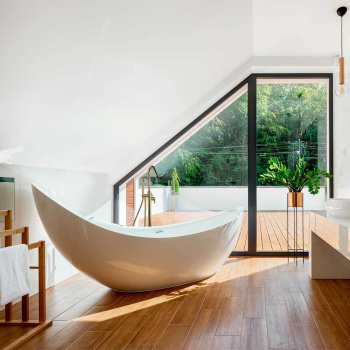 Смеситель для ванны Ramonsoler Urban Chic напольный золото 218503DOC