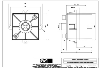 Боковая форсунка Gessi Body Jets 32987.031 Chrome