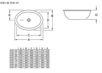 Раковина Villeroy&Boch Loop & Friends 616121R1