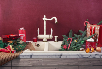 Мойка кухонная Omoikiri Bosen 59-2-SA бежевая 4993151