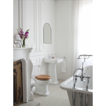 Подвесная раковина Burlington Edwardian B4 1TH JET черный