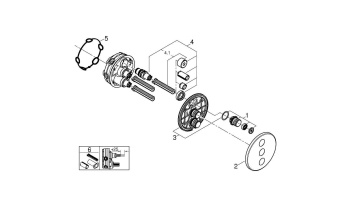 Переключатель потоков Grohe Grohtherm SmartControl 29122000 на три потребителя