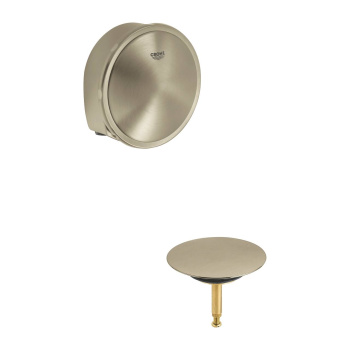 Наливной, сливной и переливной гарнитур GROHE Talentofill, внешняя часть, никель матовый 19952EN0