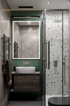 Смеситель для душа Ramonsoler Ypsilon встраиваемый с тропическим и ручным душем plus K6415021