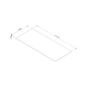 Столешница AM.PM Func 120 M8FST1200WM