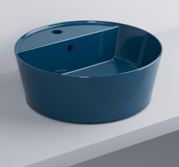 Раковина накладная Cielo Era Handy HALAT45SF OL 45 см синий