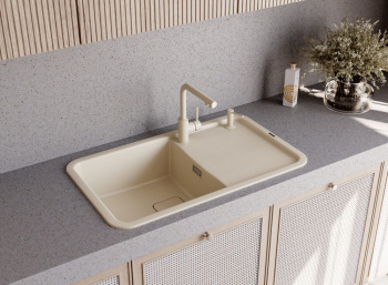 Мойка кухонная Omoikiri Tasogare 86 черная 4993469