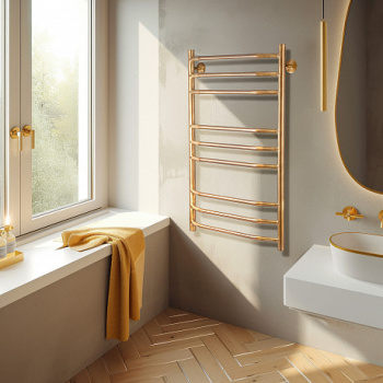 Полотенцесушитель электрический Secado Агата 4 4603777462215 60х53 правый бронза