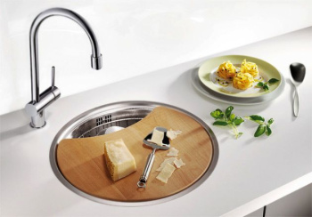 Кухонная мойка Blanco Rondosol 46 Полированная сталь