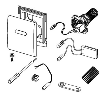 Клавиша смыва Tece Planus Urinal 9242355 белый