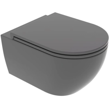 Унитаз подвесной GSG Ceramic Design Like LKWCSO021 пепел