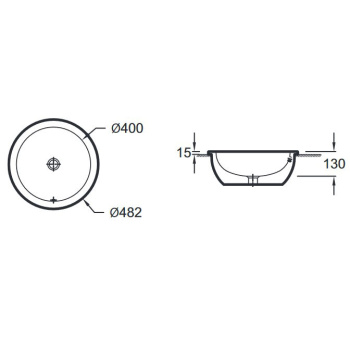 Раковина Jacob Delafon Vox EYL102-00