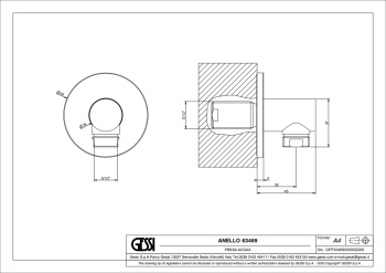Шланговое подключение Gessi 63469.149 Finox Brushed Nickel