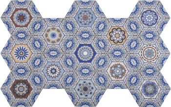 Керамогранит Sevres Azul(16 дизайнов) 28.5x33