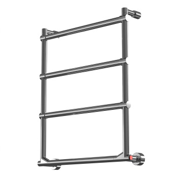 Полотенцесушитель электрический Margaroli Sole 5124704EGB 64x52 правый золото