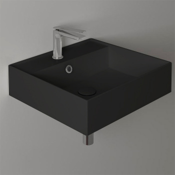 Раковина подвесная AG51 nero matt*1 51см черный